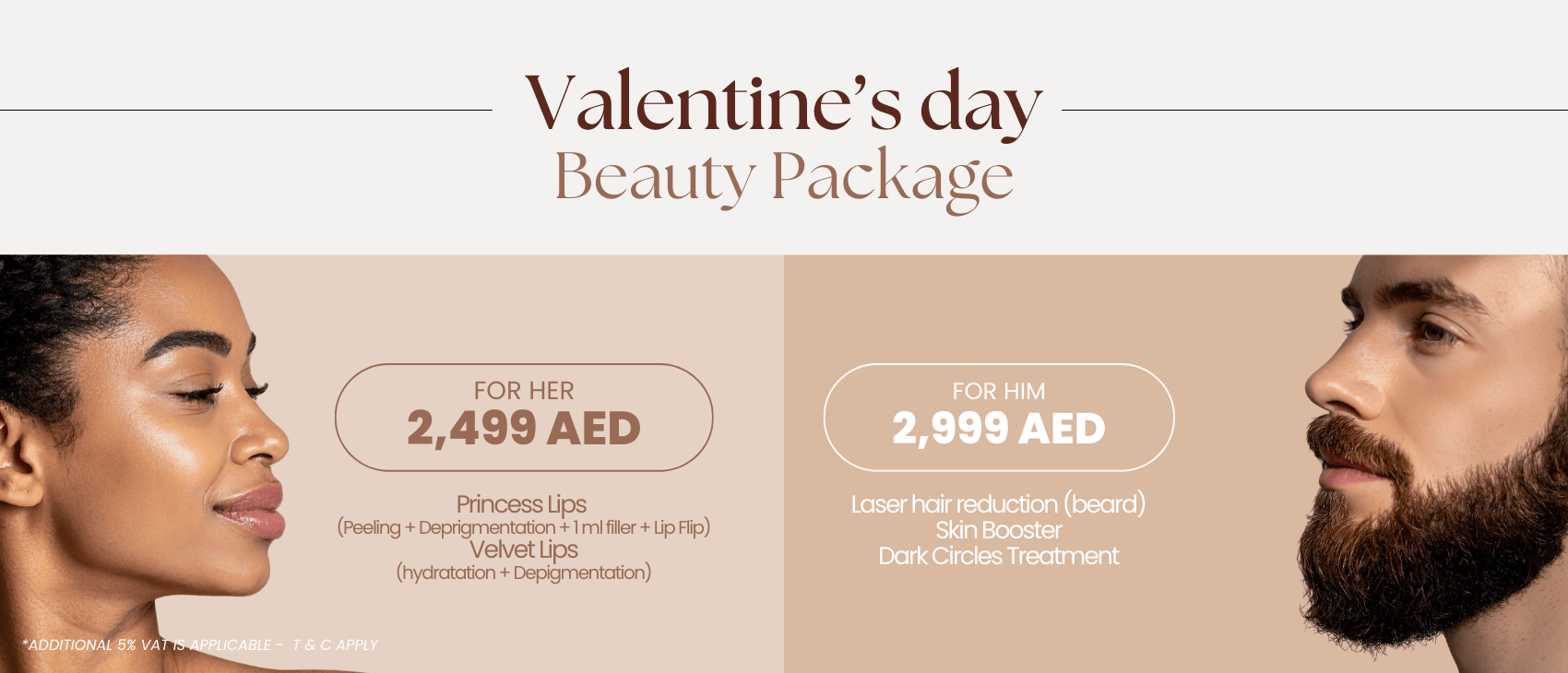 Valentine’s day Beauty Package BANNER